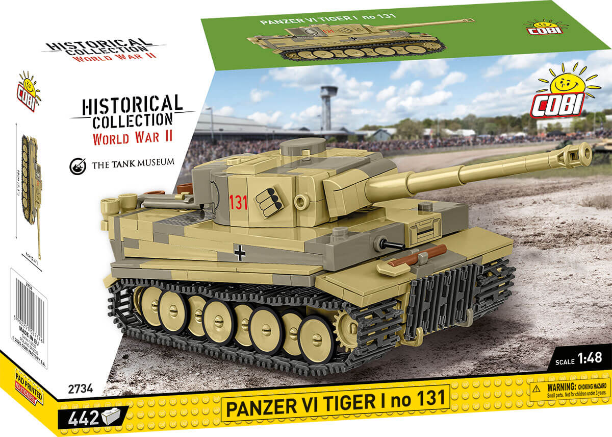 cobi tiger 1 131 czołg 1 48 model ww2