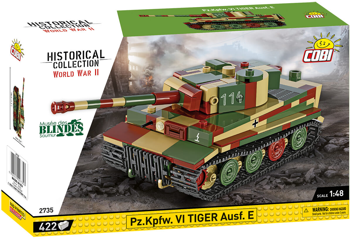 cobi tiger i ausf e 2w1 czołg 1 48 model