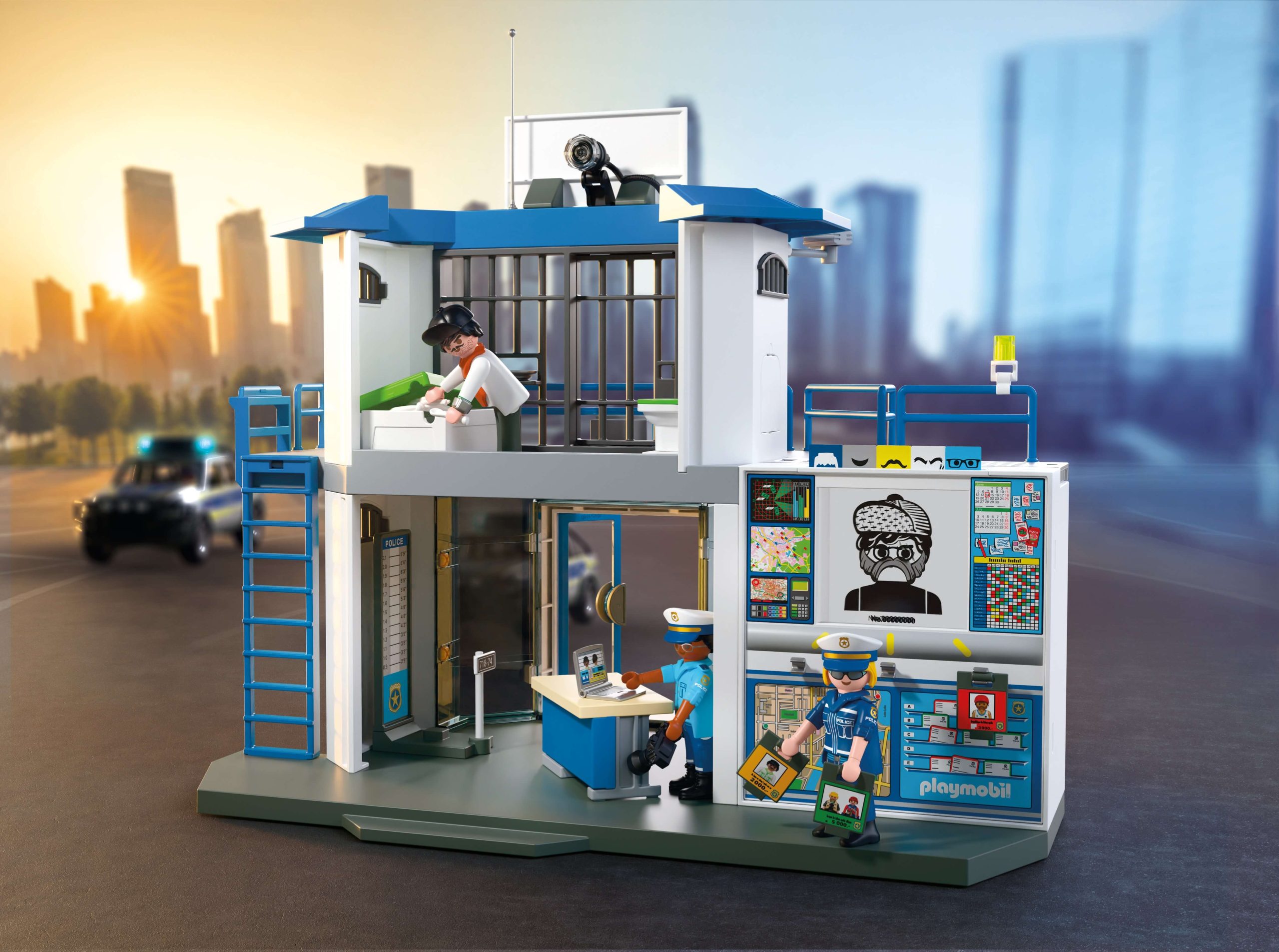 playmobil policja cela ucieczka zestaw