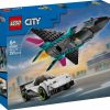 lego city 60489 odrzutowiec samochod zestaw
