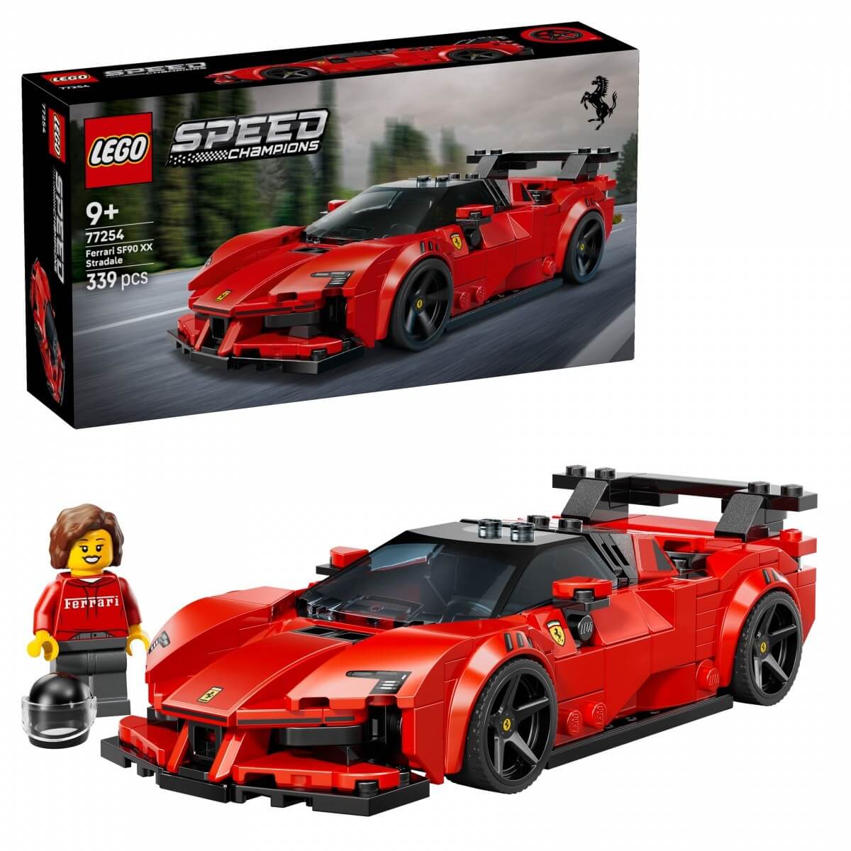 lego ferrari samochod sportowy model 77254