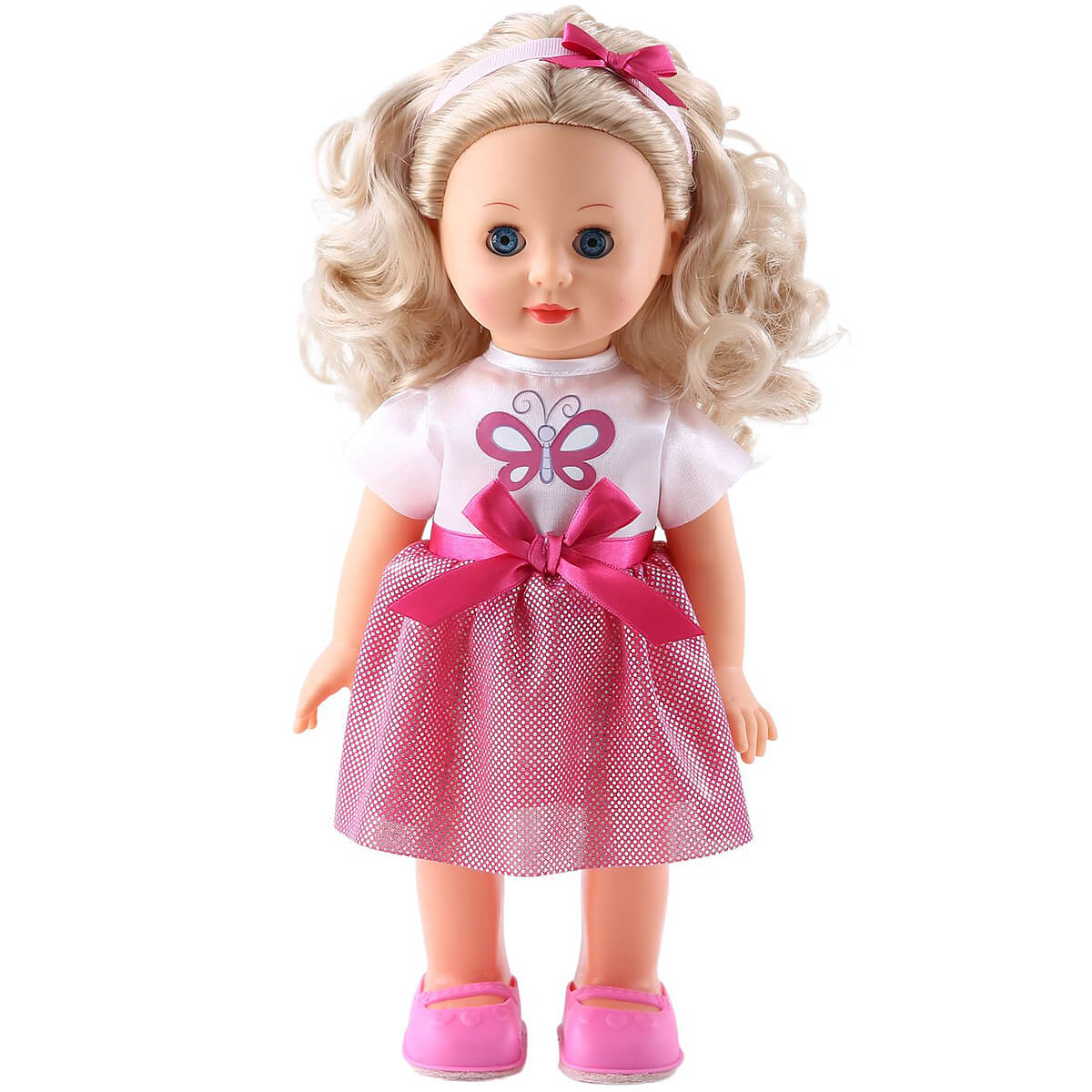 lalka reagująca na klaśnięcie chodzi dziecko