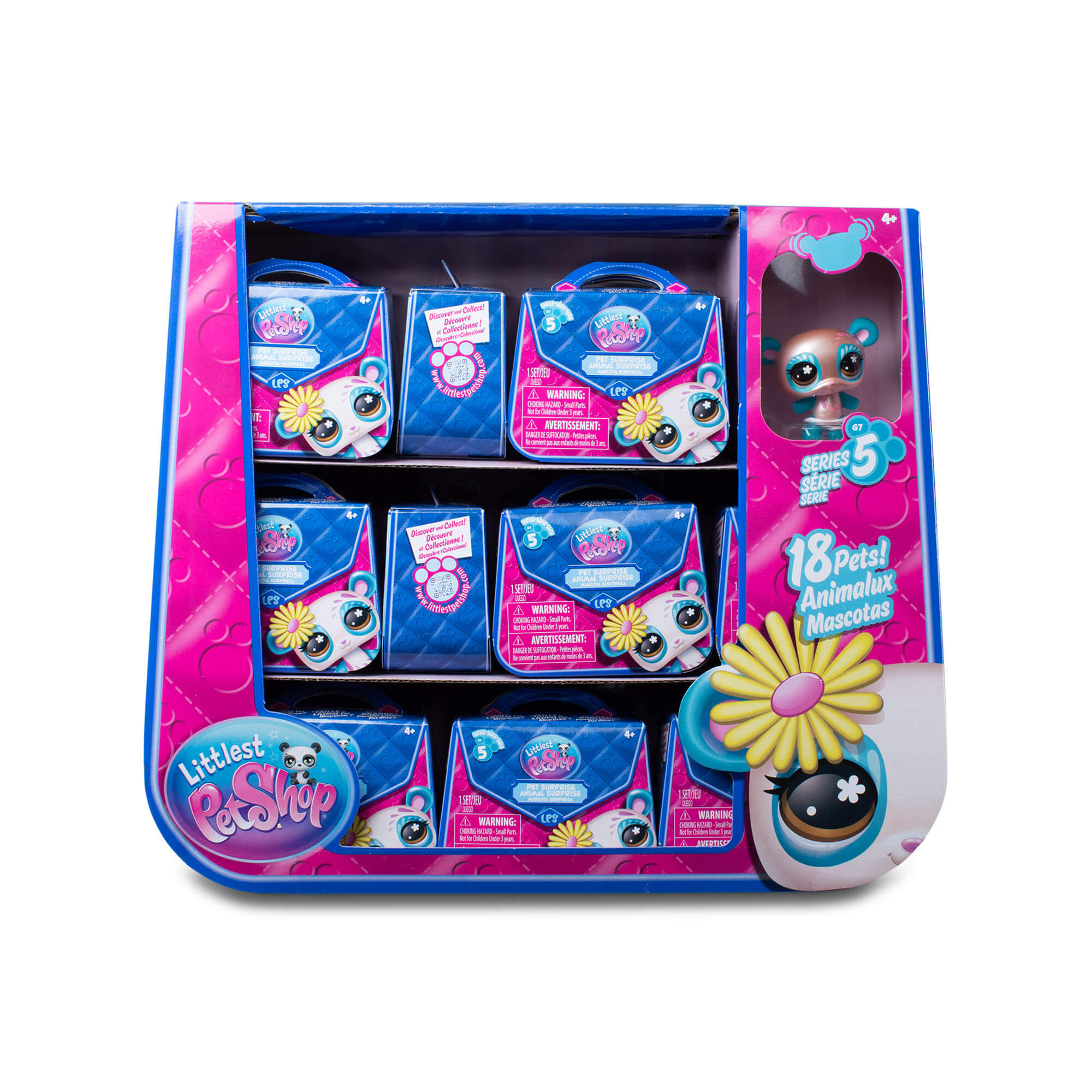 littlest pet shop box seria 5 figurka niespodzianka