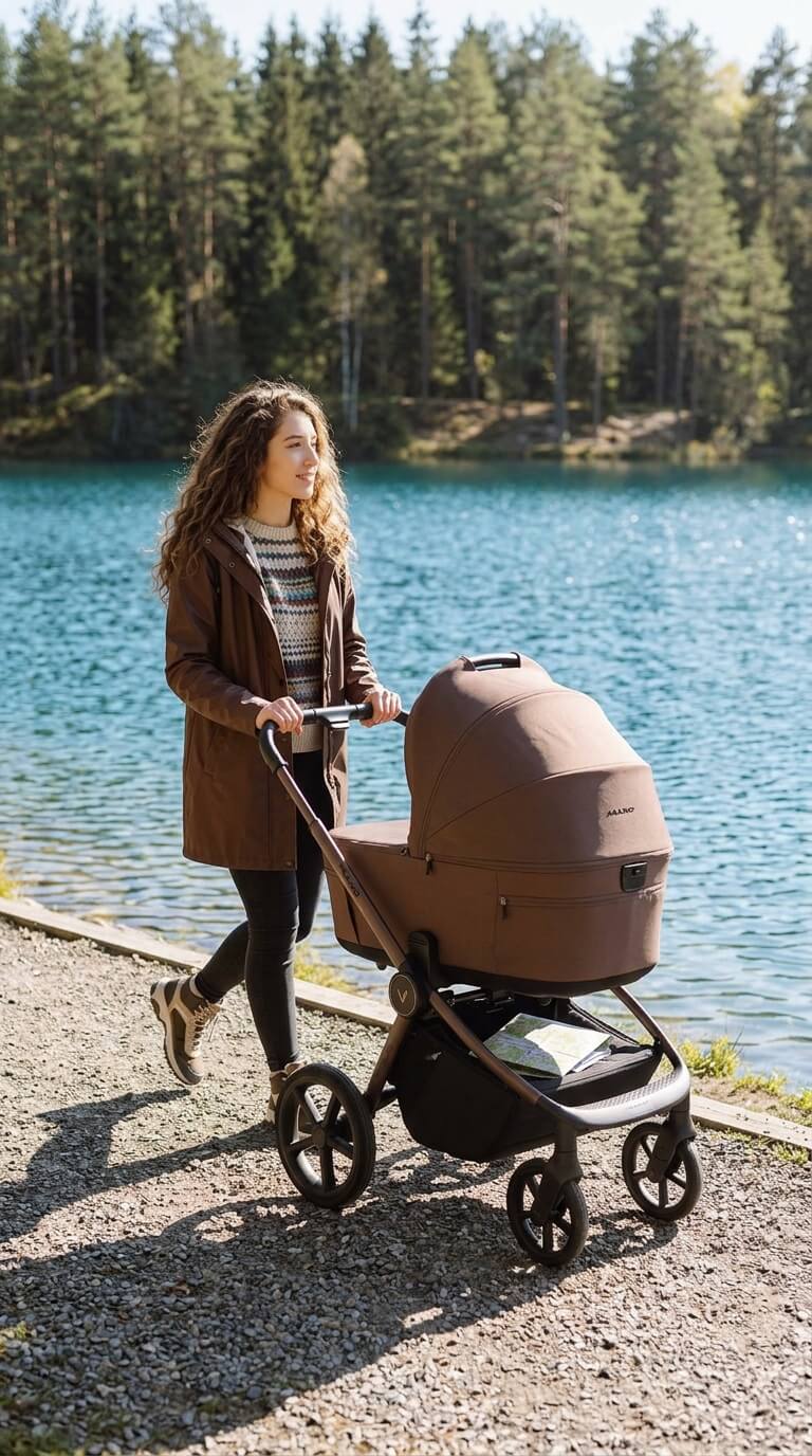 Muuvo Fold wózek 2w1 muuvo fold wozek ze skladana gondola