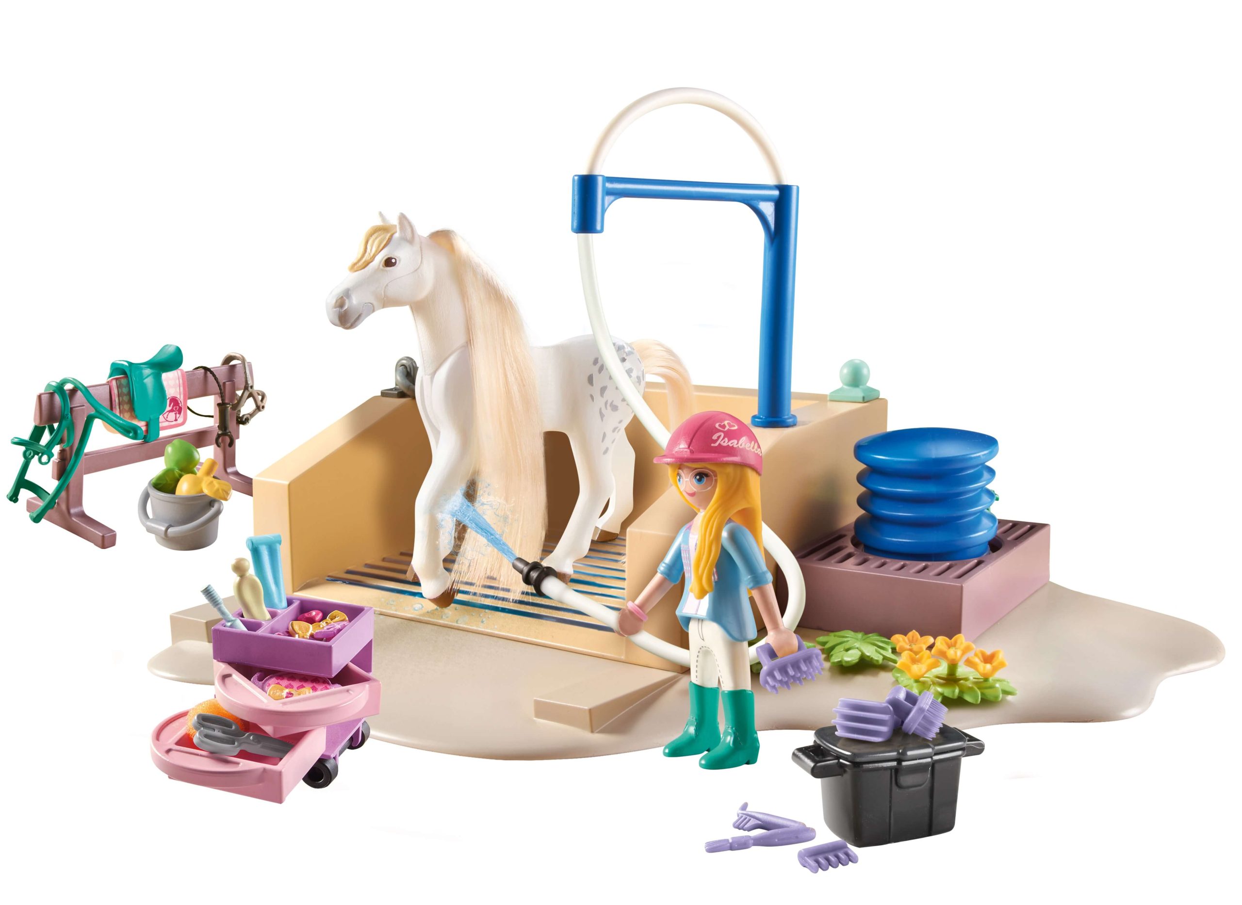 playmobil konie pielegnacja zestaw dzieci