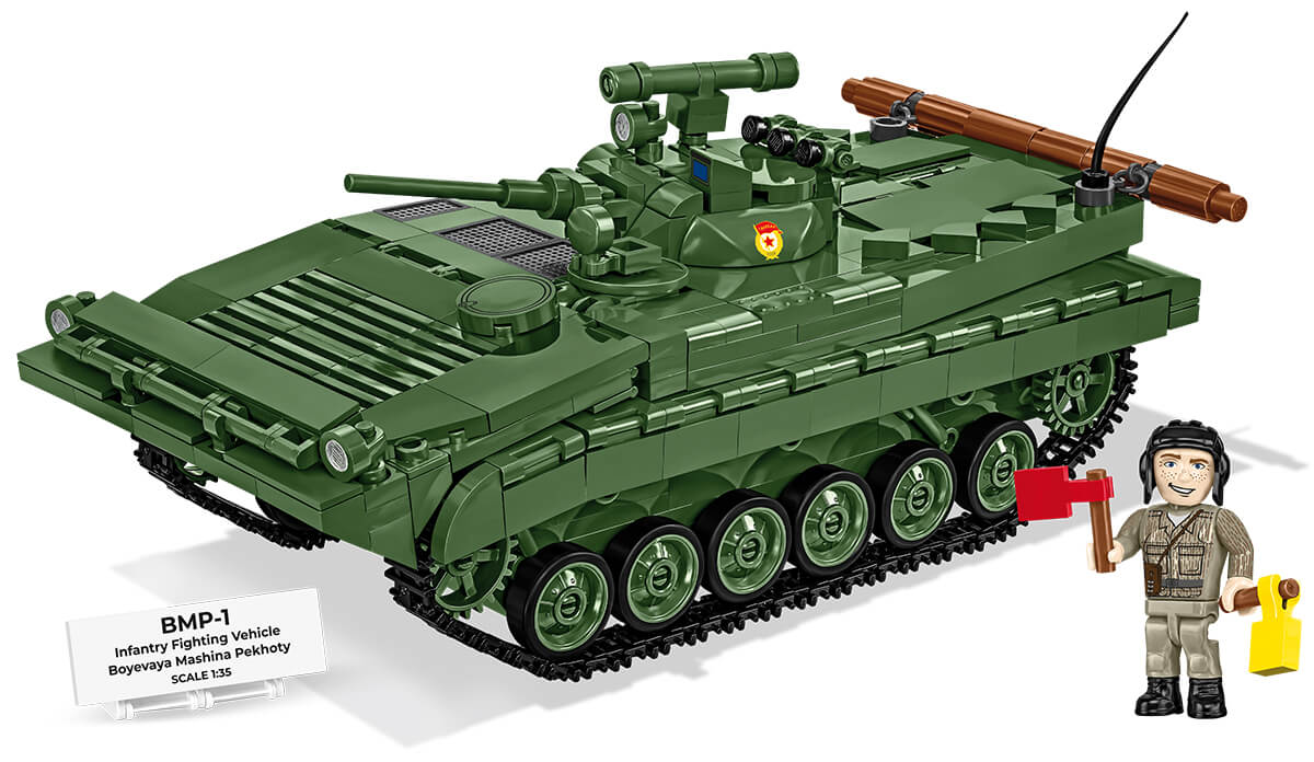 klocki cobi bmp 1 armed forces pojazd wojskowy