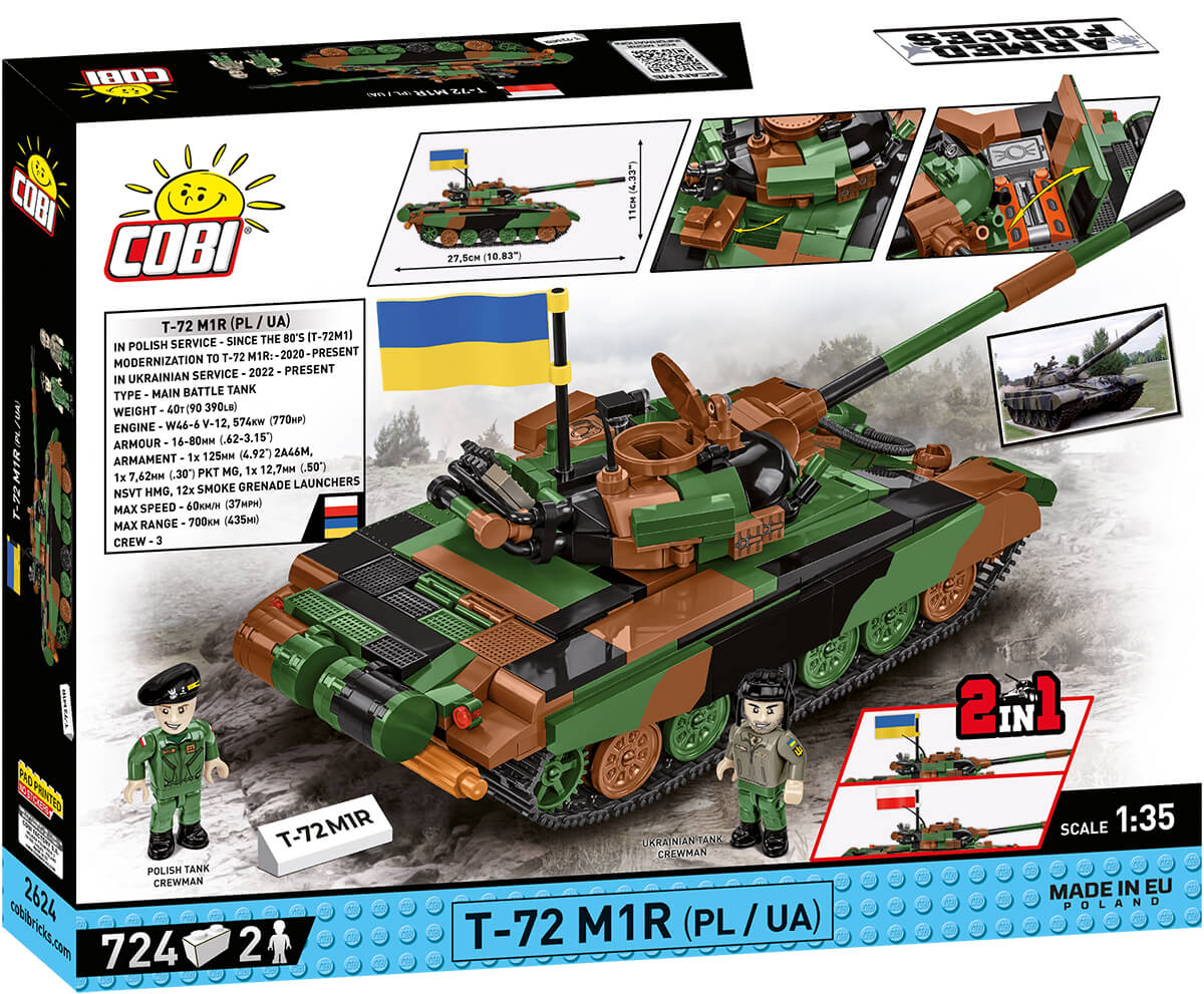 cobi t72 m1r figurki czołgistów polska ukraina
