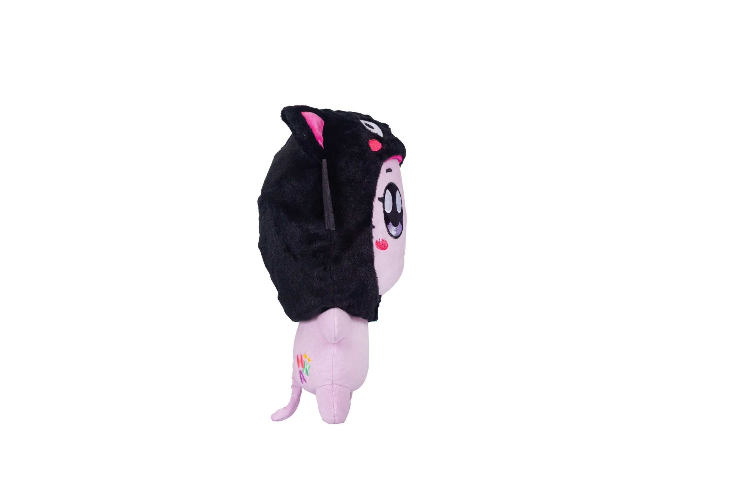 pluszak kot Lumi z kapturkiem kot Lumi maskotka z kapturkiem nietoperza Hoody Kin