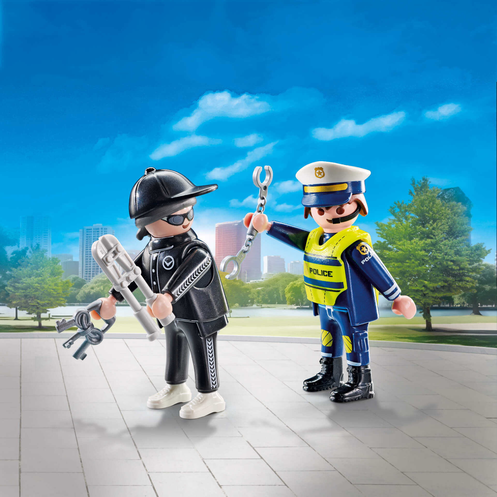 playmobil policyjny pościg dla dzieci