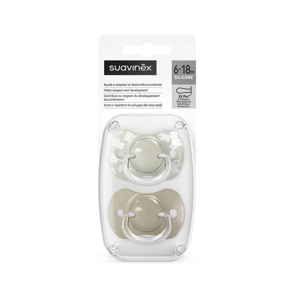 smoczek suavinex sx pro silikonowy 2 szt