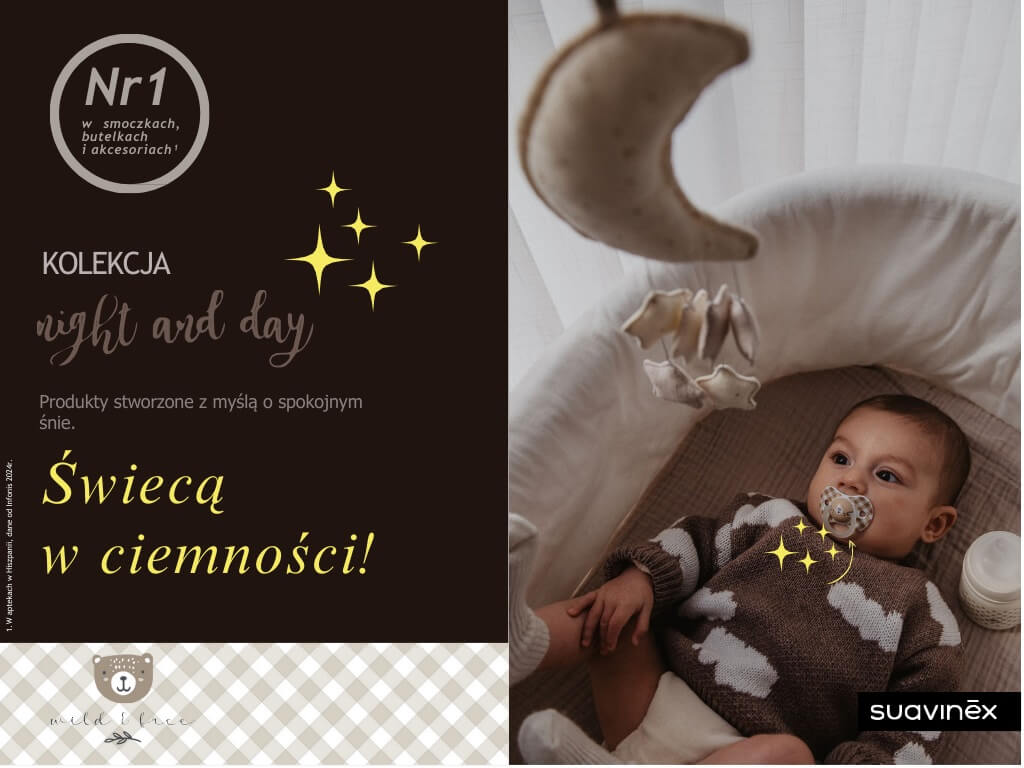 Suavinex smoczki świecące w ciemności