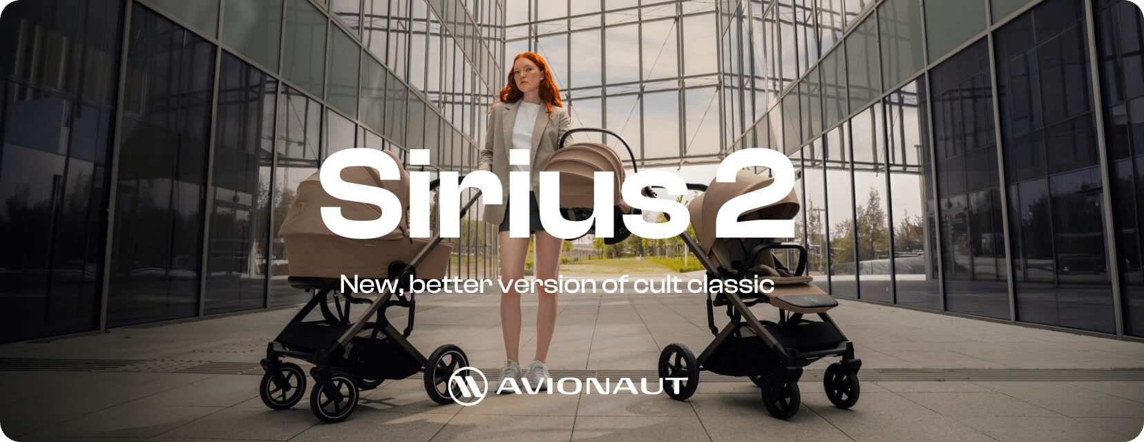 Avionaut Sirius 2 – nowoczesny wózek 2w1 premium Avionaut Sirius 2 wózek dziecięcy 2w1 premium