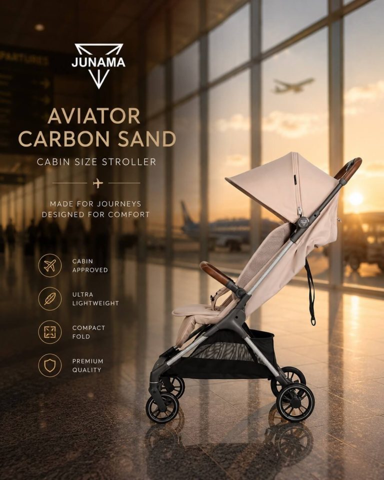 Junama Aviator Cabin Size Carbon ultralekka spacerówka do samolotu 4,9kg