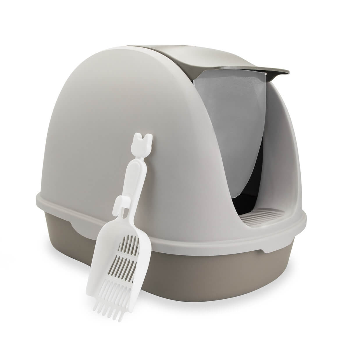 Carinio Capsule Coffee XL zamknięta kuweta dla kota