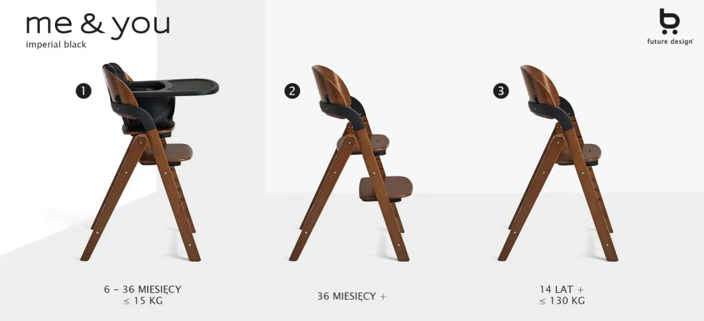 regulowane siedzisko krzesełka Future Design Me&You