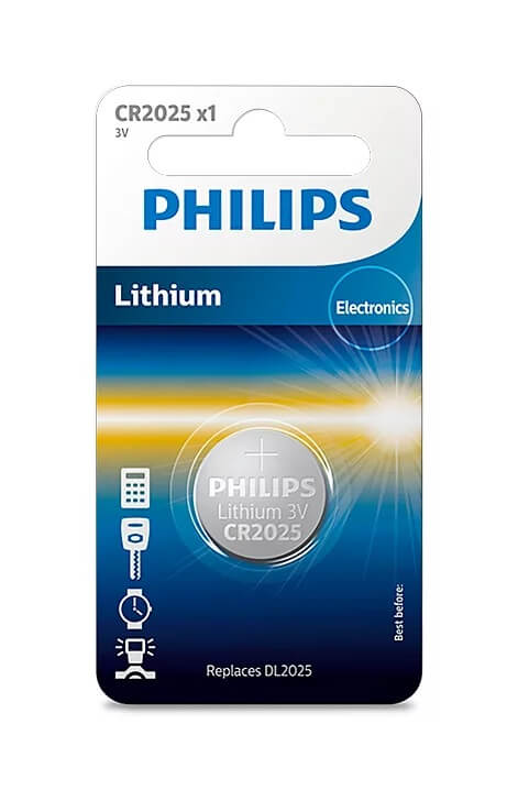 Bateria Philips Minicells CR2025 3V do pilotów i małej elektroniki