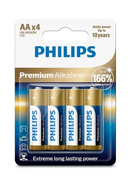 Philips Premium Alkaline bateria AA LR6