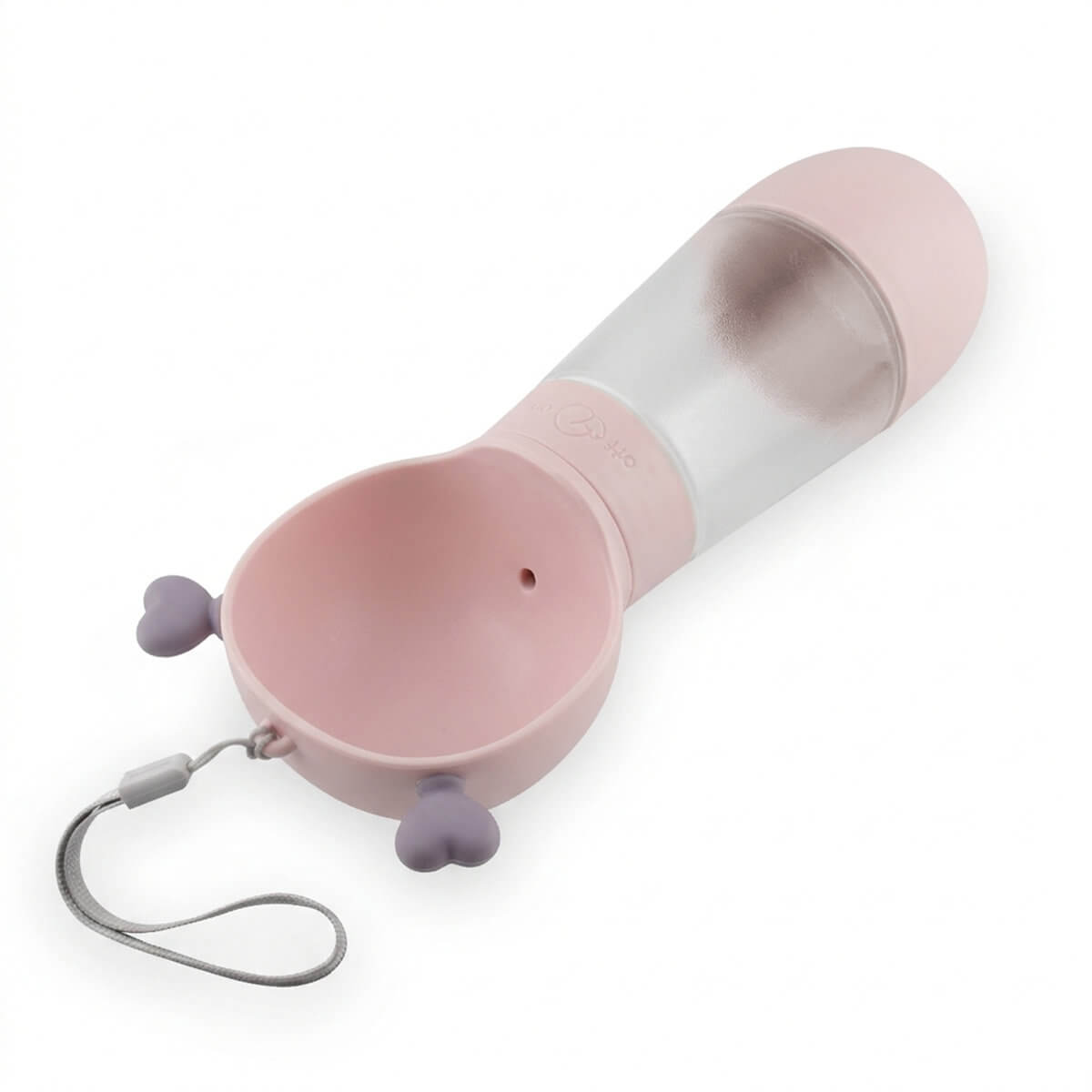 Poidełko butelki MilooPets Amore Duo Pink