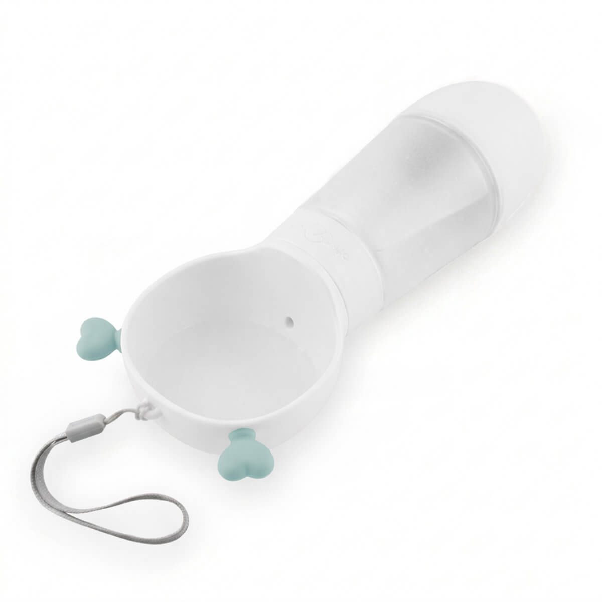 Poidełko butelki MilooPets Amore Duo White