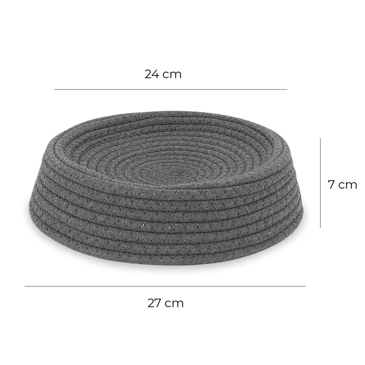 Wymiary legowiska Carinio Nesti Gray S – 27 × 27 × 7 cm Wymiary legowiska Carinio Nesti Gray S 27 x 27 x 7 cm